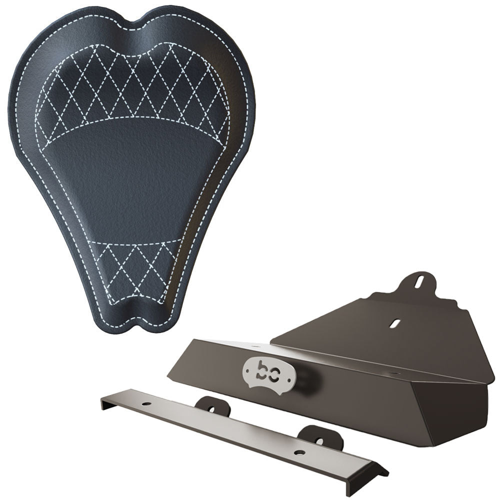 Suzuki Boulevard C50 (VL800) Leather Solo Seat Kit