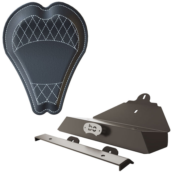 Suzuki Boulevard C50 (VL800) Leather Solo Seat Kit