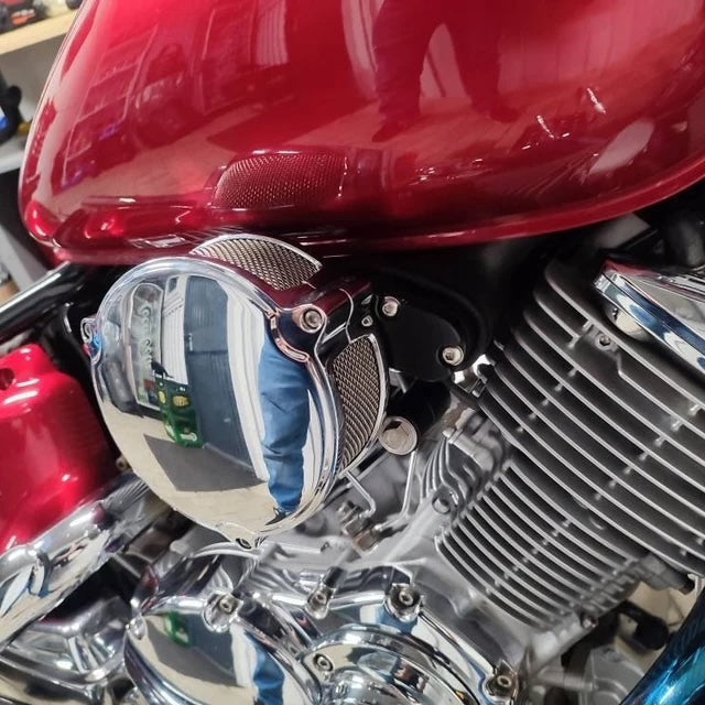 Yamaha V-Star Dragstar XVS1100 to Harley Super Sucker Intake Air Cleaner (Adapter Only)