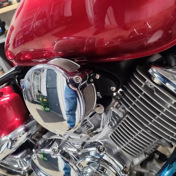Yamaha V-Star Dragstar XVS1100 to Harley Super Sucker Intake Air Cleaner (Adapter Only)