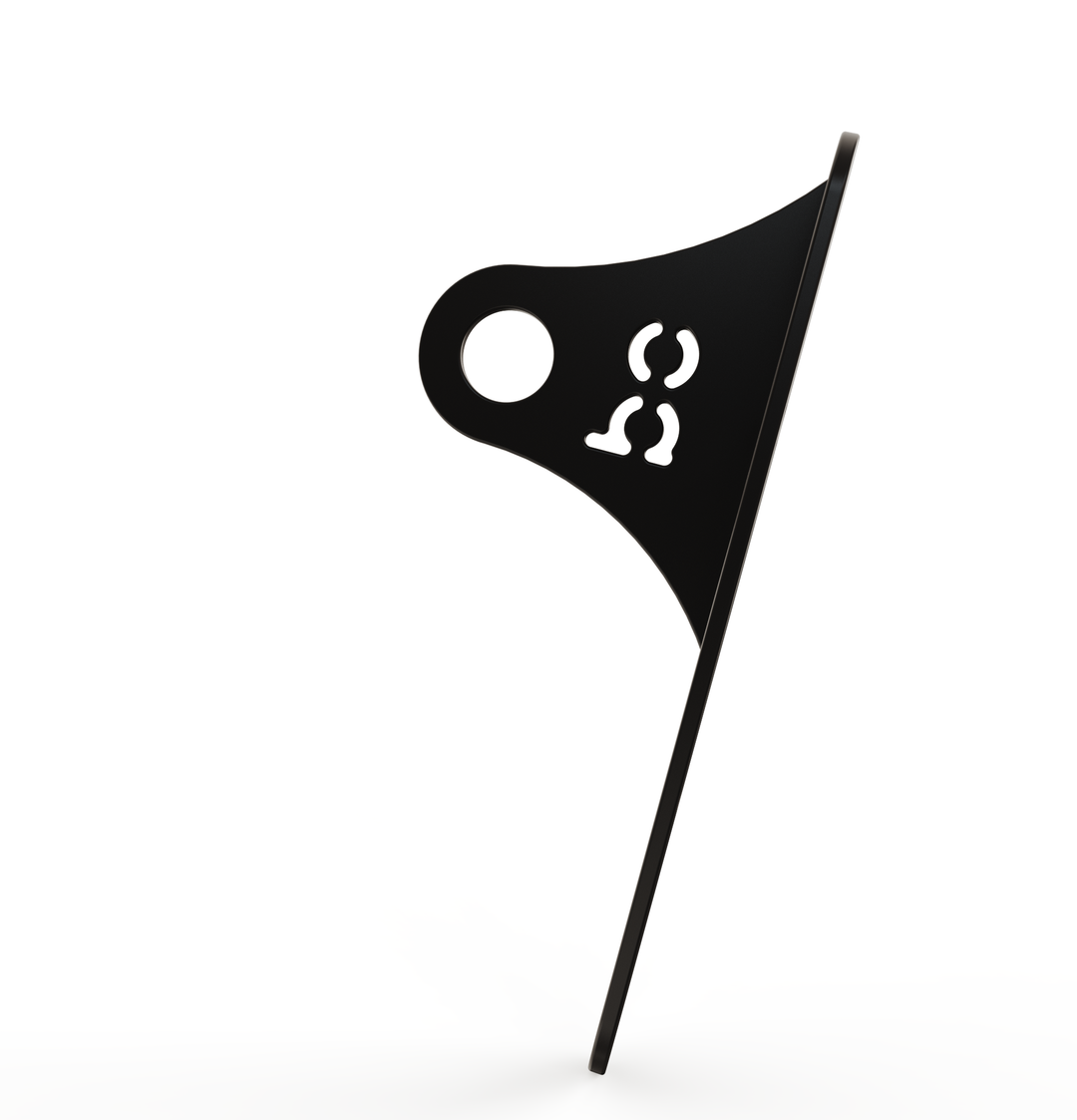 Custom Part UNIVERSAL Vertical / Horizontal License plate bracket  (Shorty)