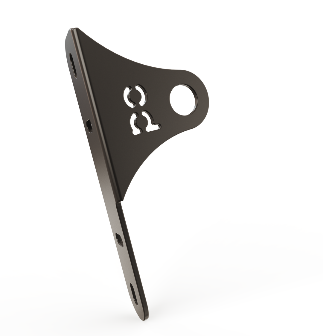 Custom Part UNIVERSAL Vertical / Horizontal License plate bracket  (Shorty)