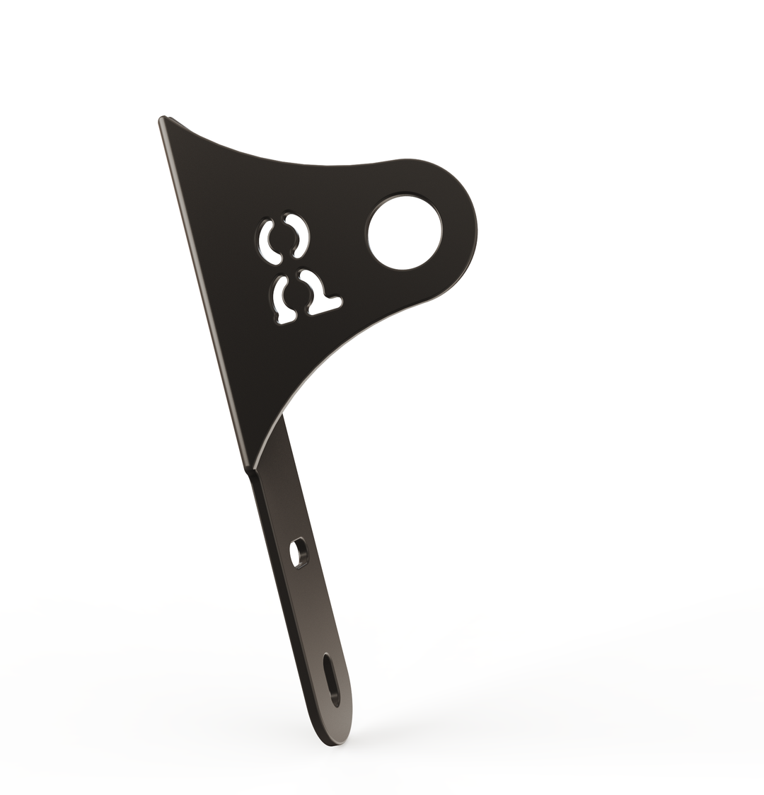 Custom Part UNIVERSAL Vertical / Horizontal License plate bracket  (Shorty)