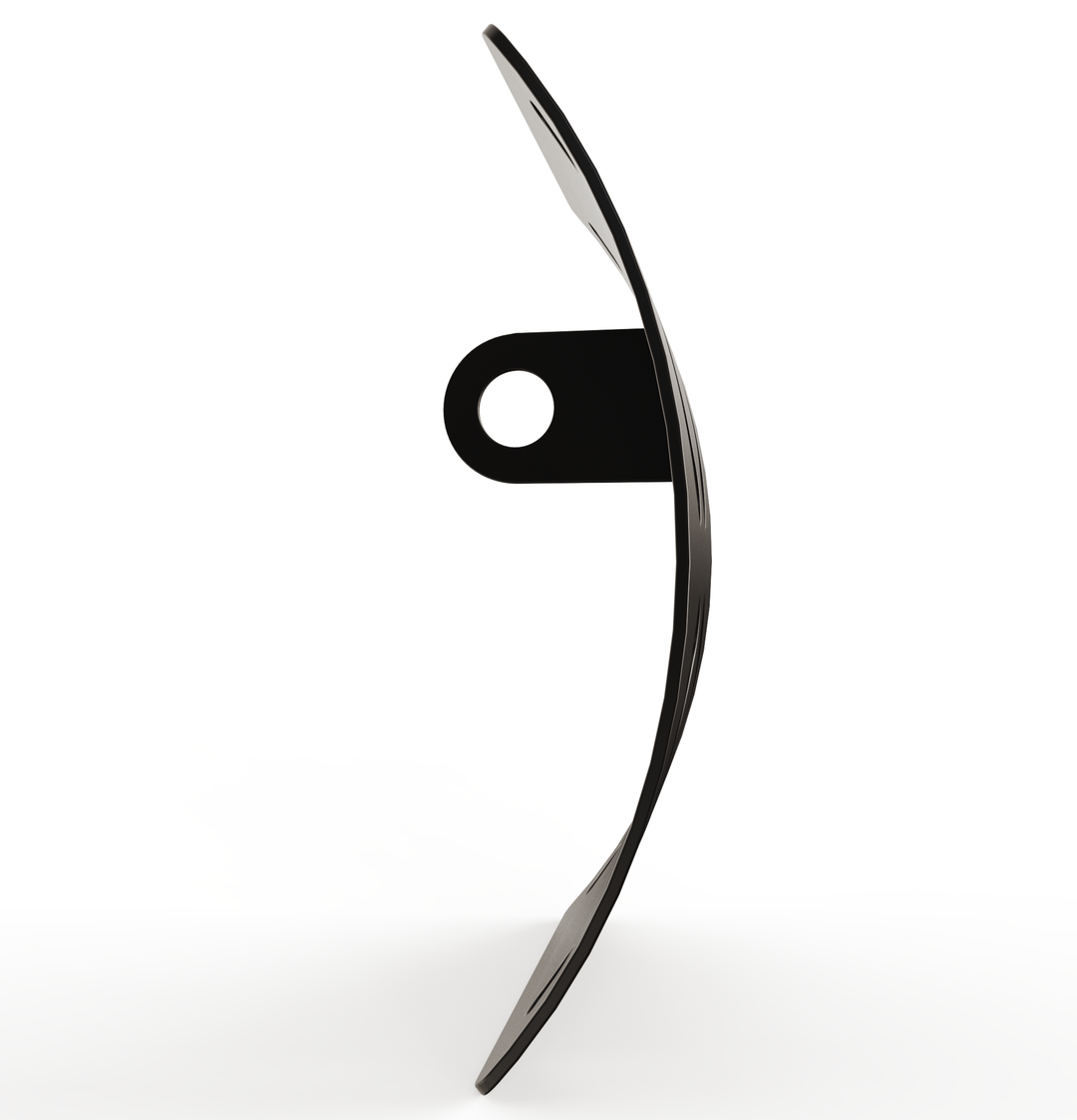 Custom Part UNIVERSAL  Vertical License plate bracket  (CURVED)