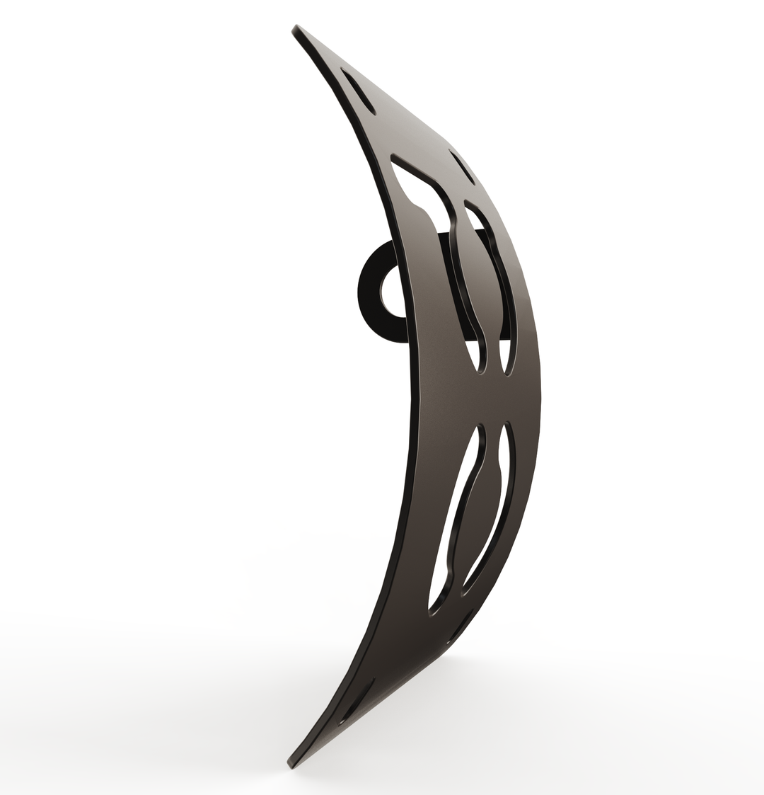 Custom Part UNIVERSAL  Vertical License plate bracket  (CURVED)