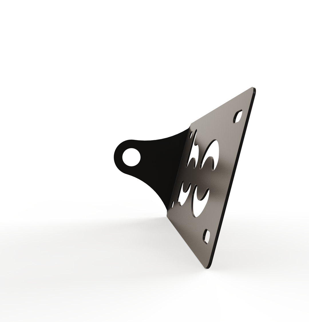 Custom Part UNIVERSAL  Horizontal License plate bracket