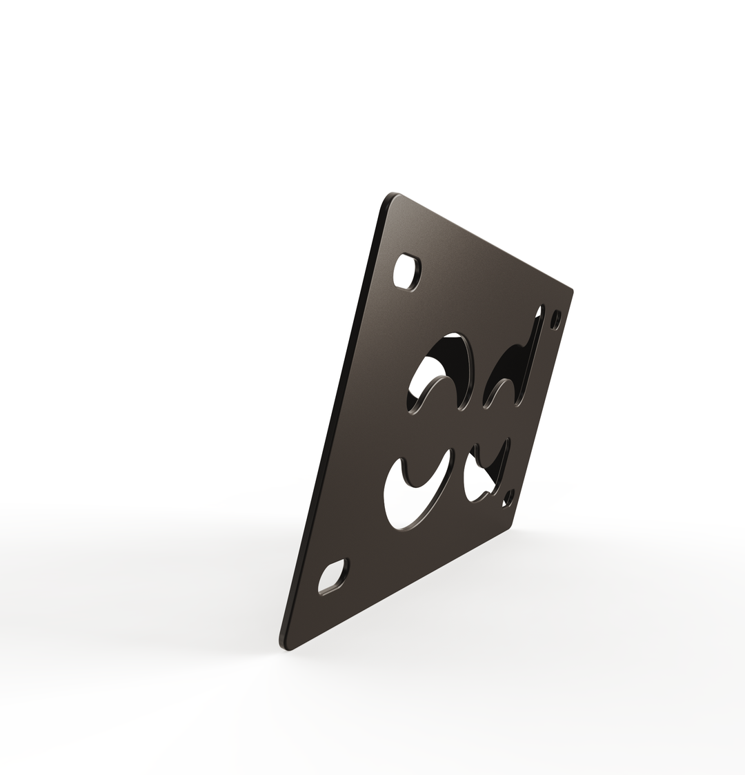 Custom Part UNIVERSAL  Horizontal License plate bracket