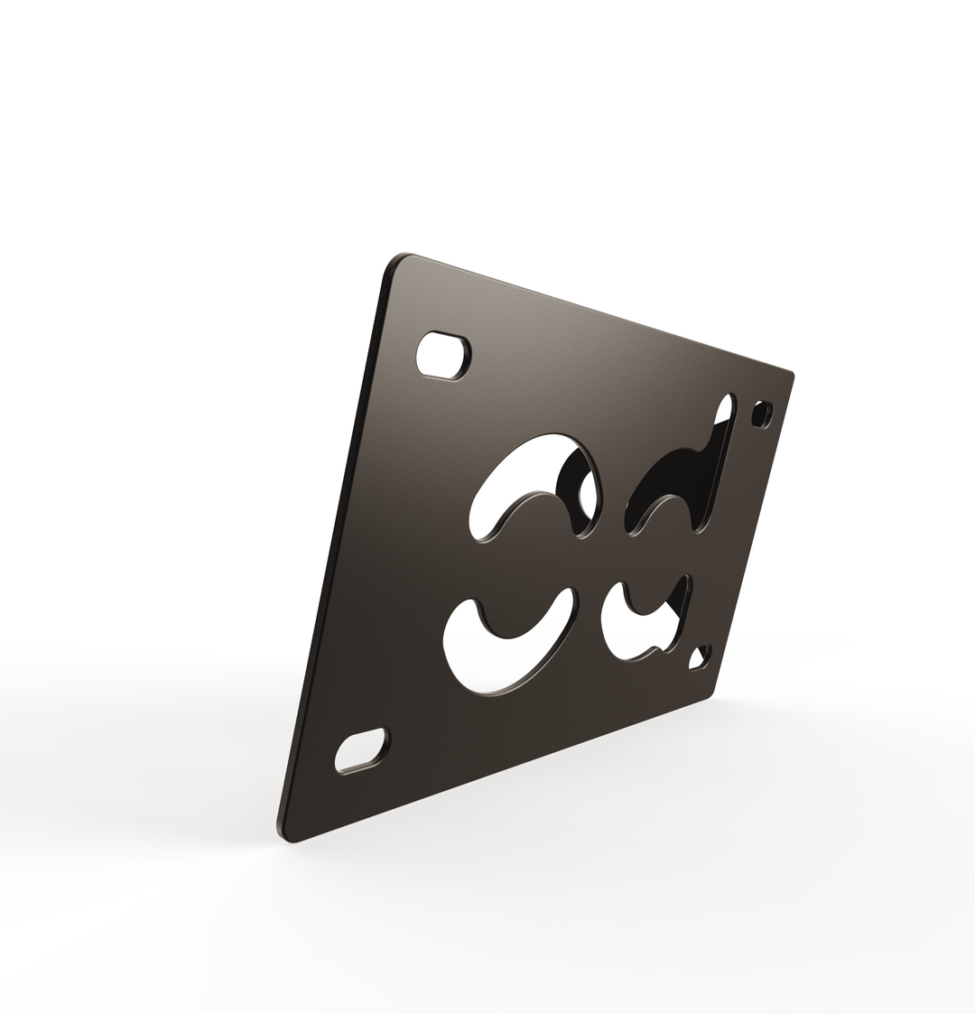 Custom Part UNIVERSAL  Horizontal License plate bracket