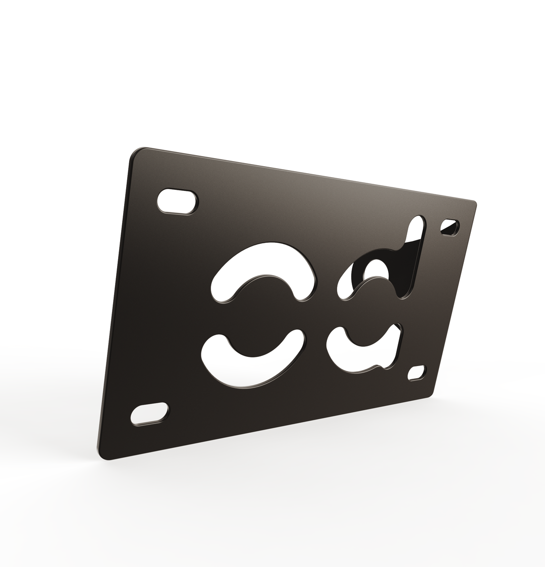 Custom Part UNIVERSAL  Horizontal License plate bracket