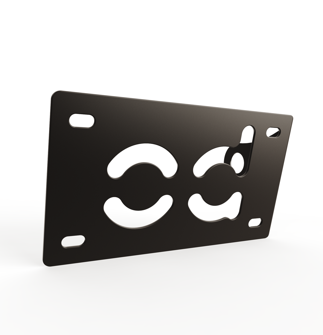 Custom Part UNIVERSAL  Horizontal License plate bracket