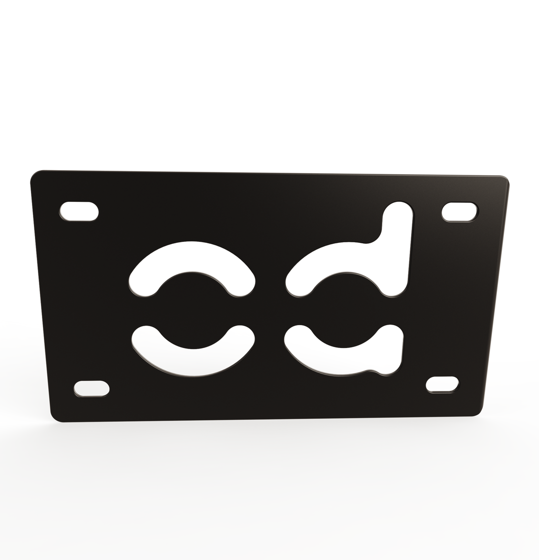 Custom Part UNIVERSAL  Horizontal License plate bracket