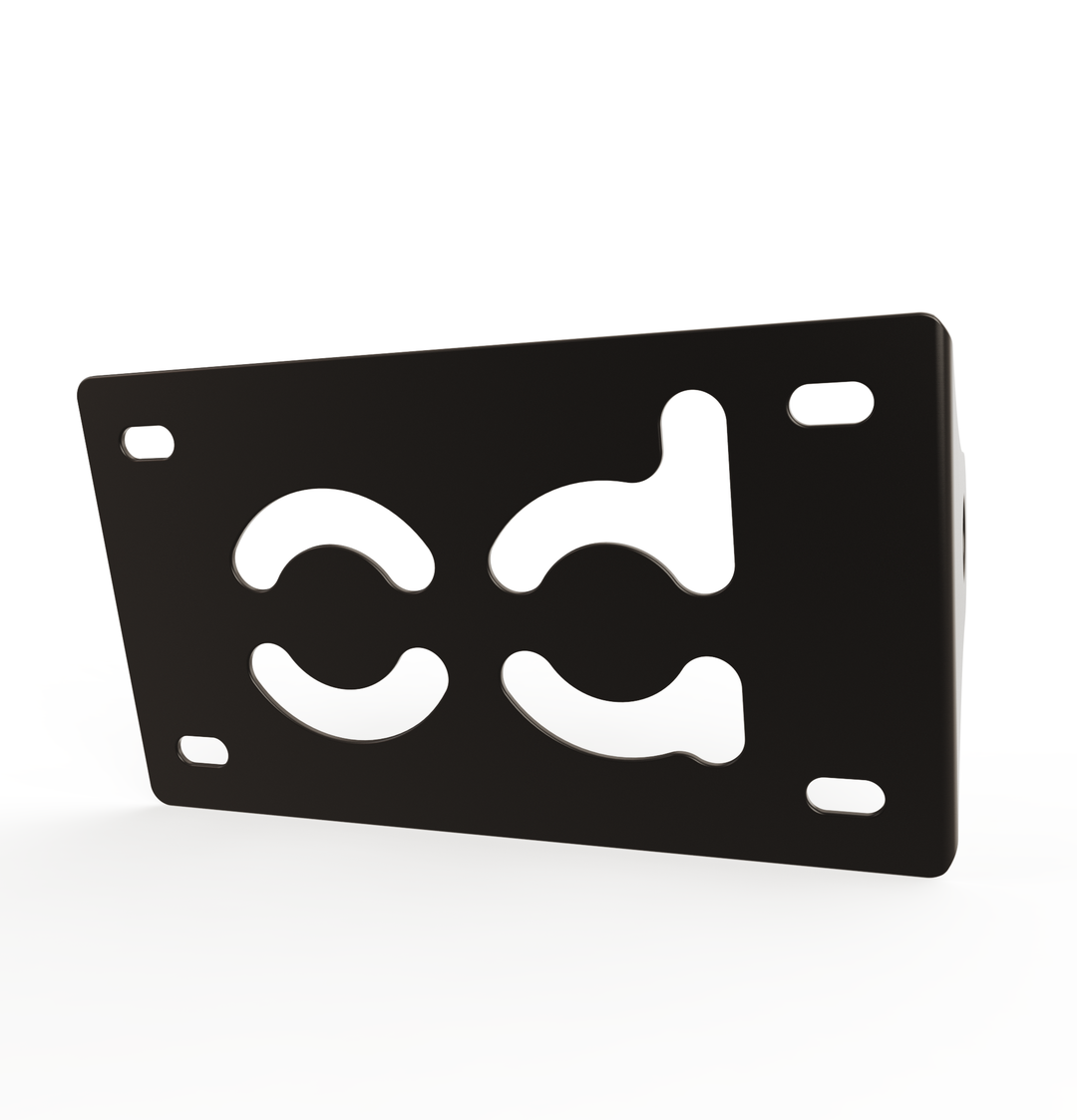 Custom Part UNIVERSAL  Horizontal License plate bracket