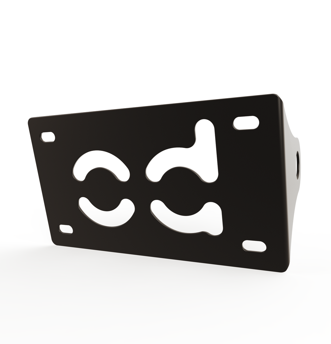 Custom Part UNIVERSAL  Horizontal License plate bracket