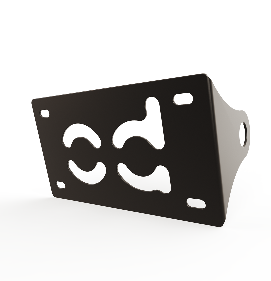 Custom Part UNIVERSAL  Horizontal License plate bracket