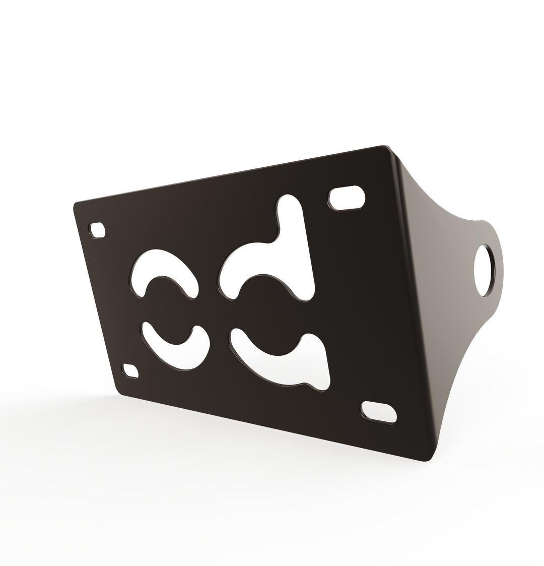 Custom Part UNIVERSAL  Horizontal License plate bracket