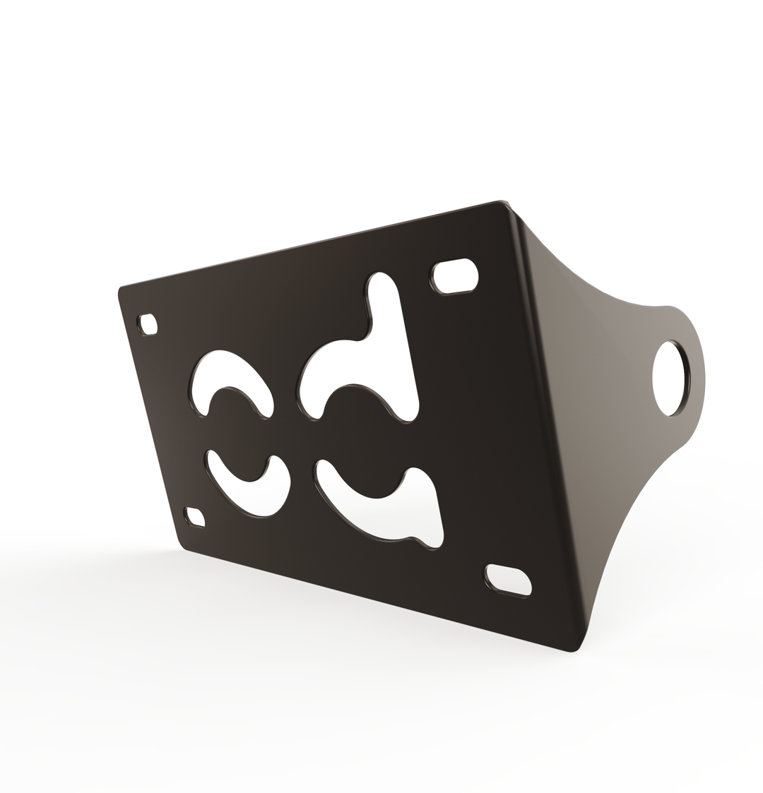 Custom Part UNIVERSAL  Horizontal License plate bracket