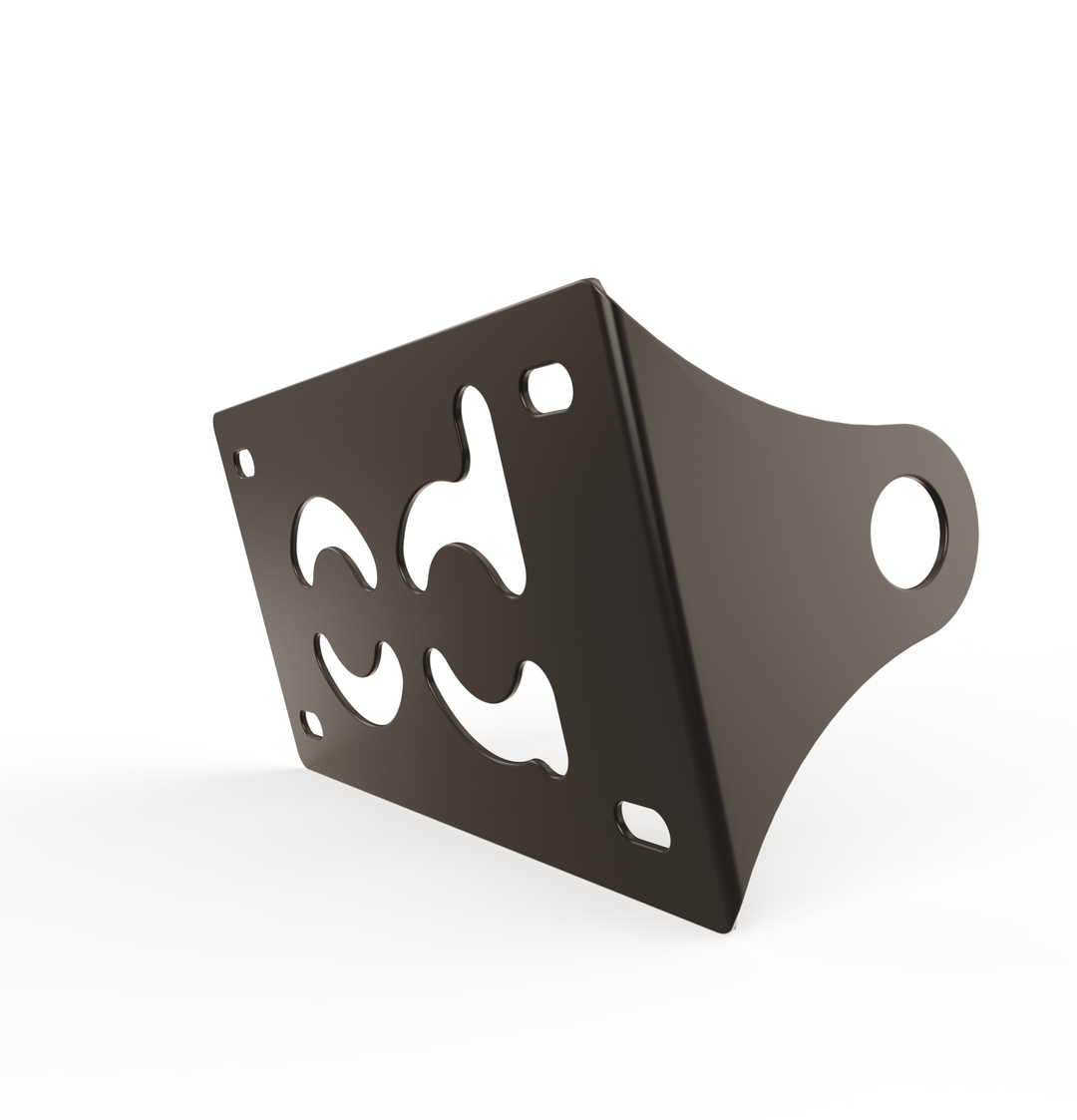 Custom Part UNIVERSAL  Horizontal License plate bracket