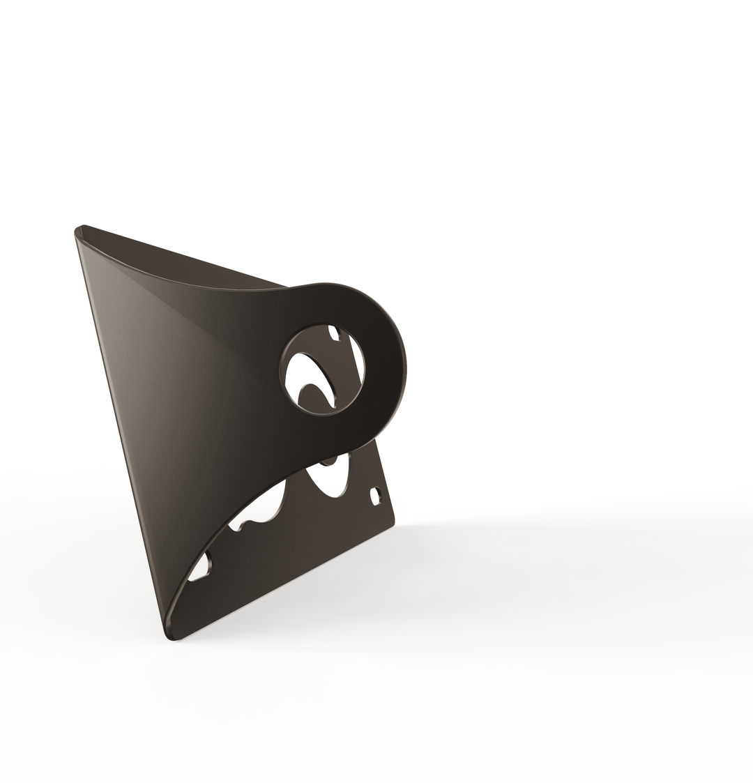 Custom Part UNIVERSAL  Horizontal License plate bracket