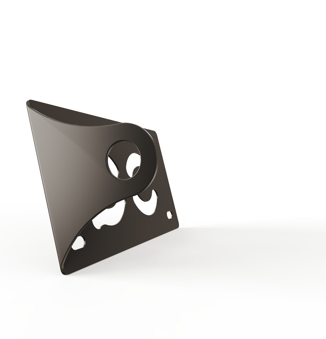 Custom Part UNIVERSAL  Horizontal License plate bracket