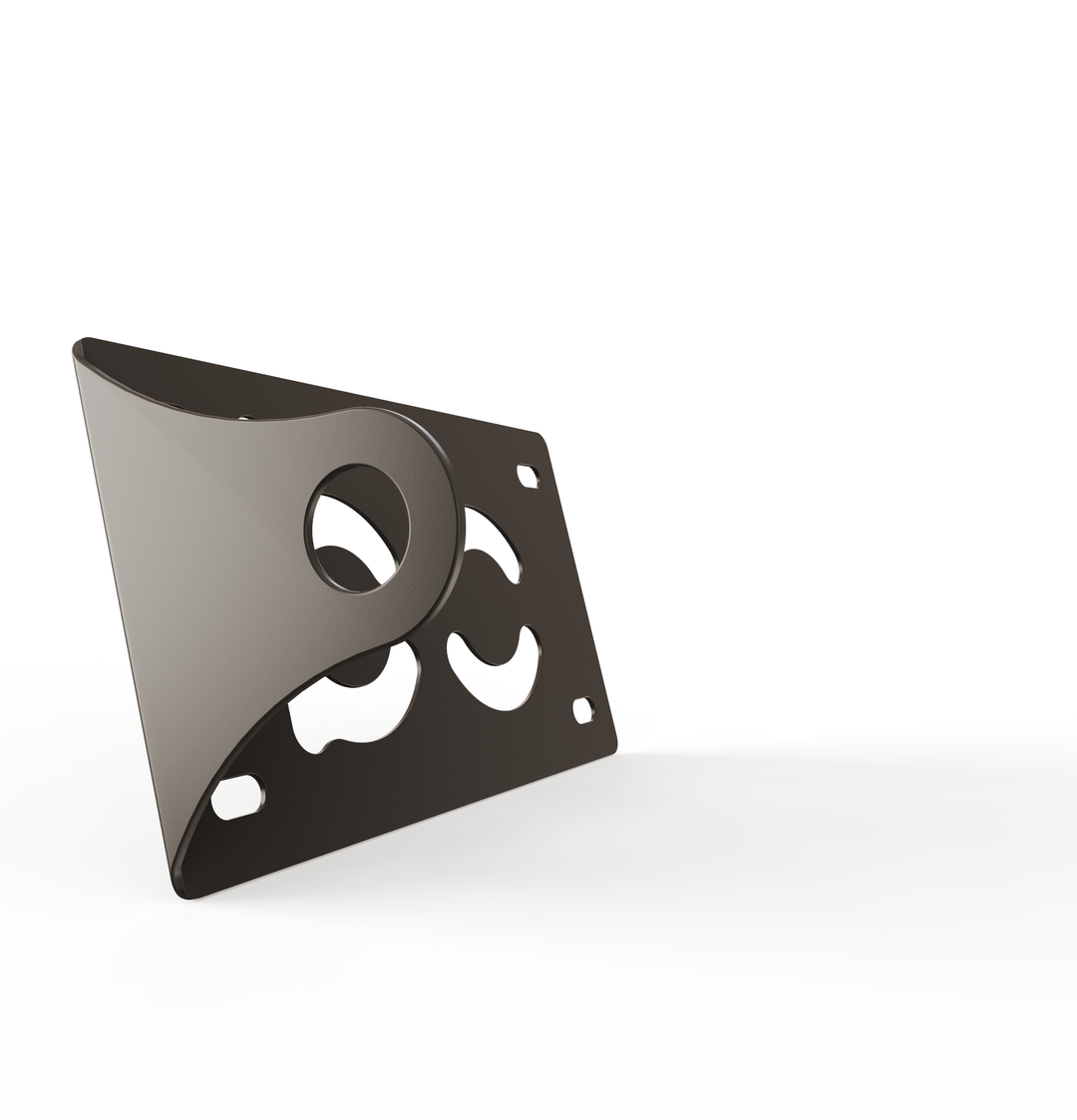 Custom Part UNIVERSAL  Horizontal License plate bracket