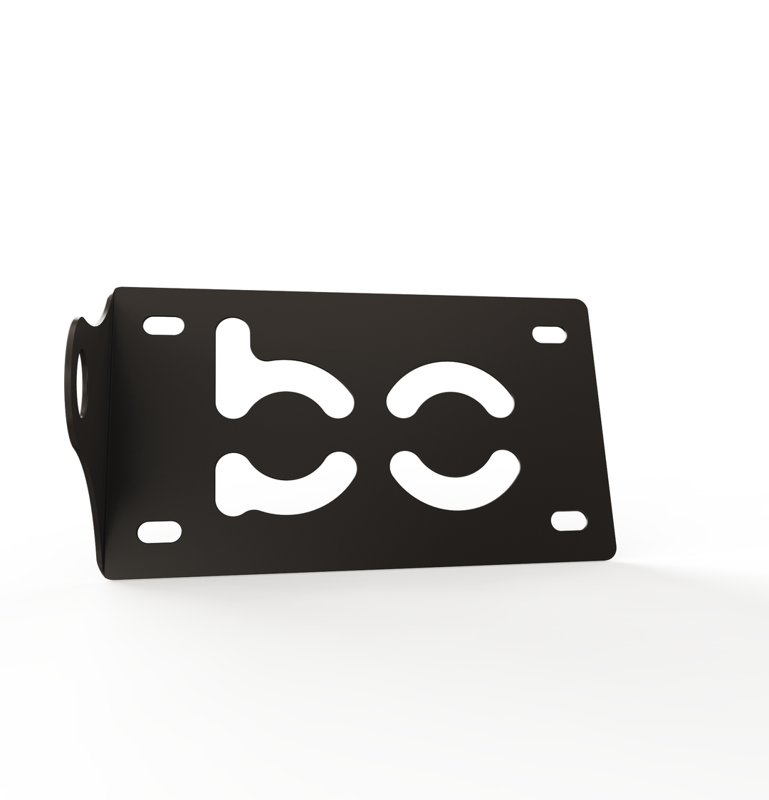 Custom Part UNIVERSAL  Horizontal License plate bracket