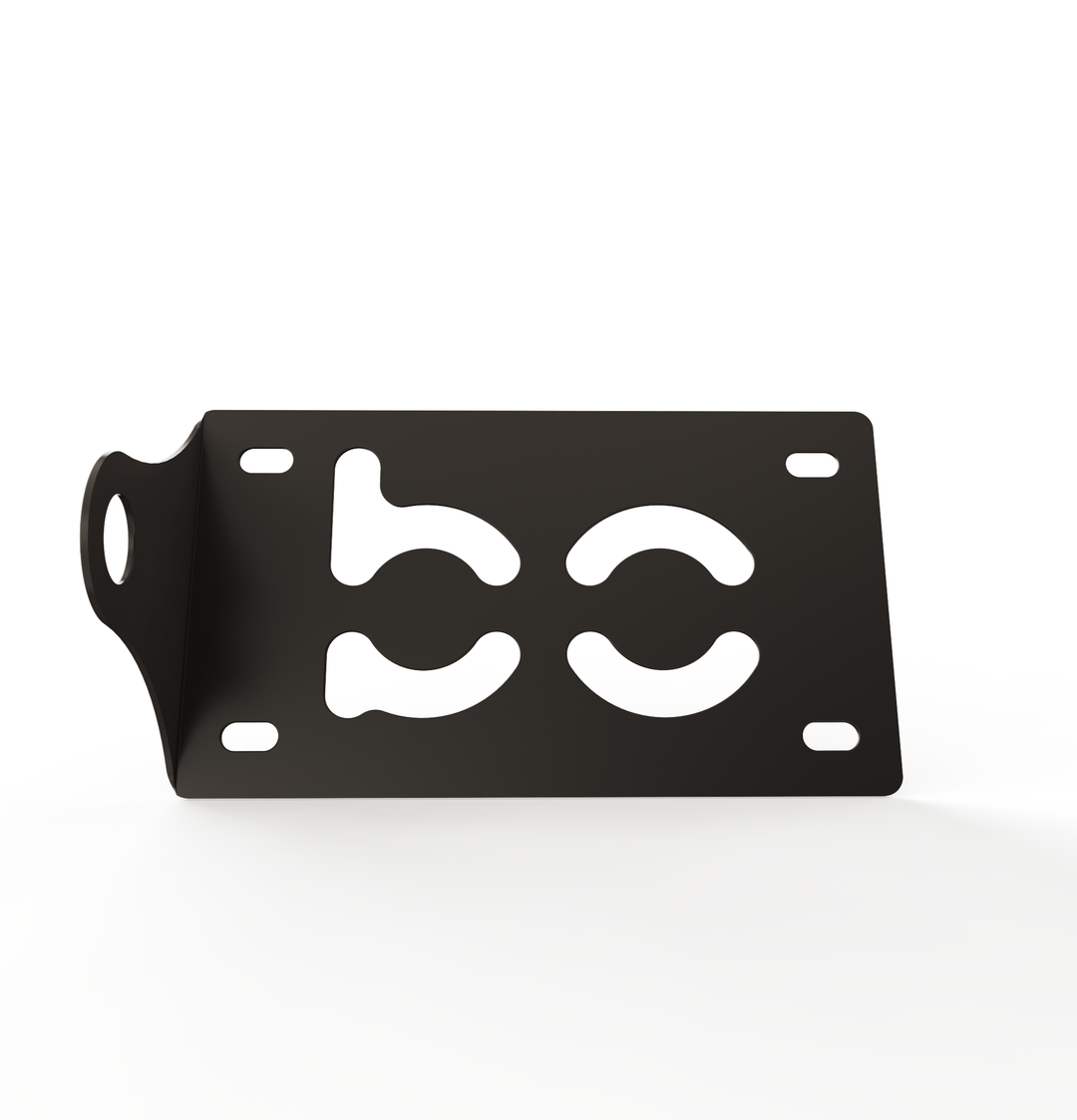 Custom Part UNIVERSAL  Horizontal License plate bracket
