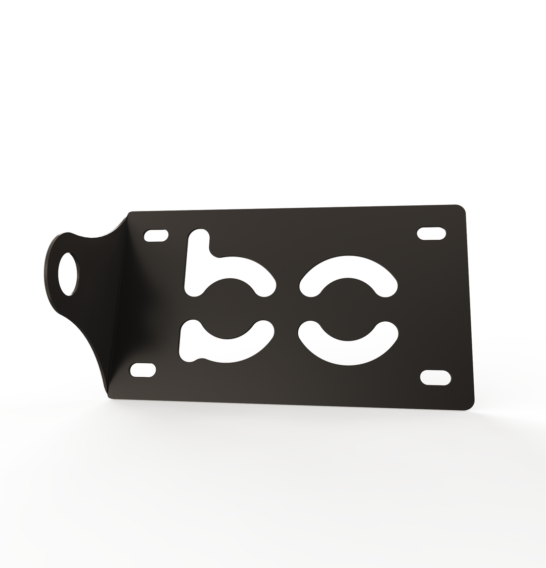 Custom Part UNIVERSAL  Horizontal License plate bracket
