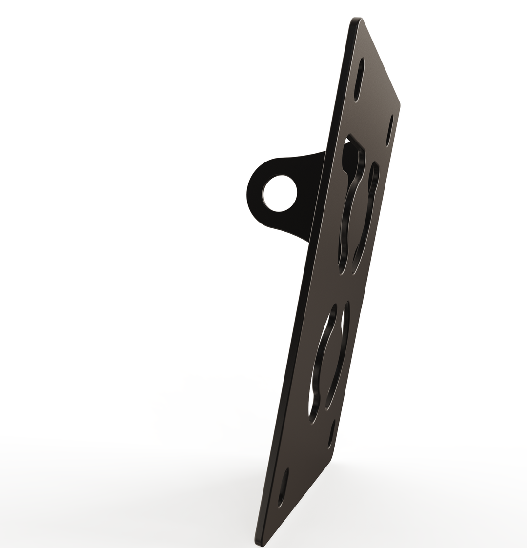 Custom Part UNIVERSAL Vertical License plate bracket