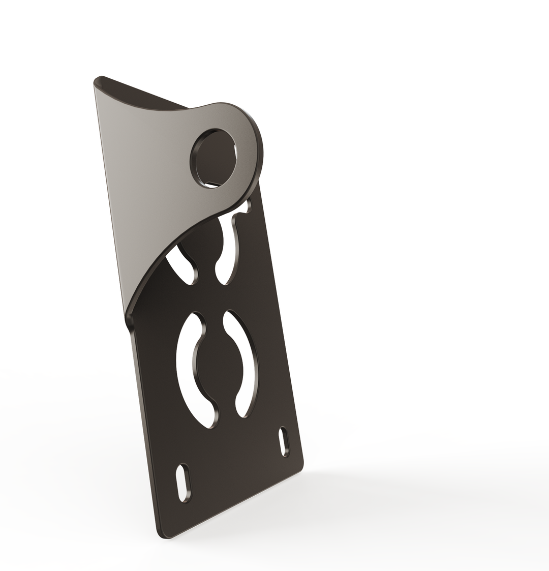 Custom Part UNIVERSAL Vertical License plate bracket