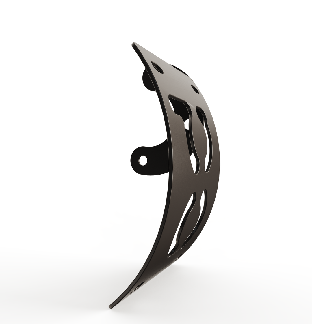 Custom Part Multi Fit Vertical License plate bracket (CURVED)