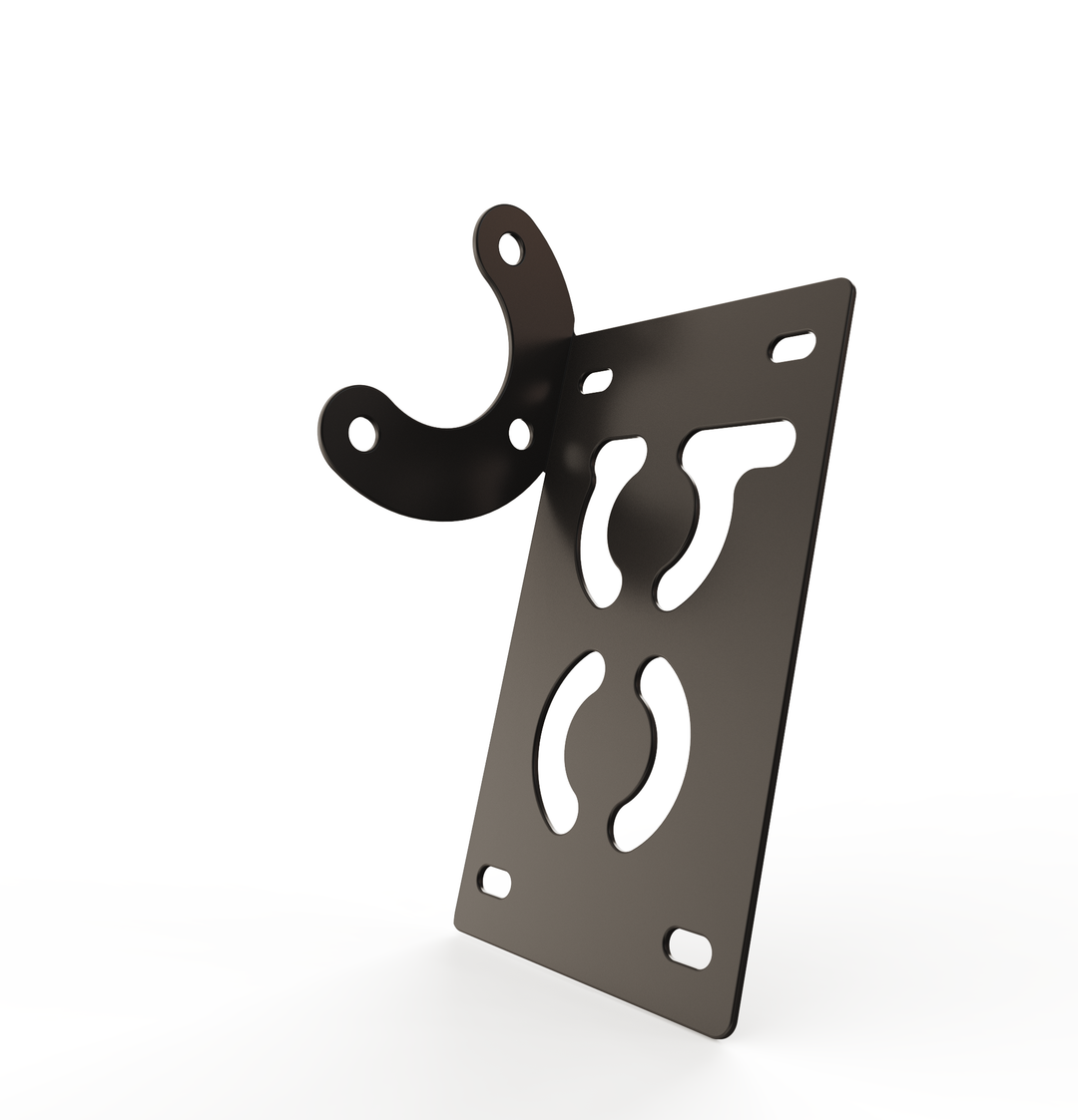 Custom Part Multi Fit Vertical License plate bracket