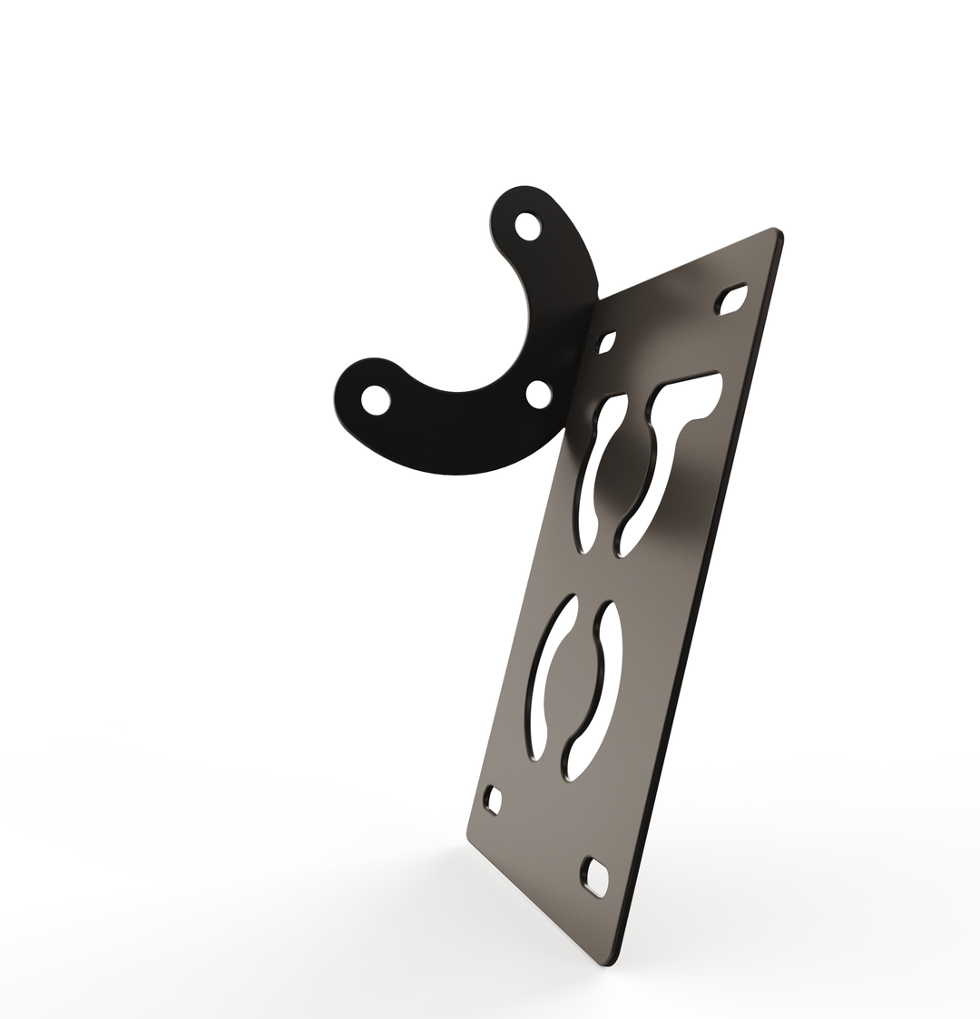 Custom Part Multi Fit Vertical License plate bracket