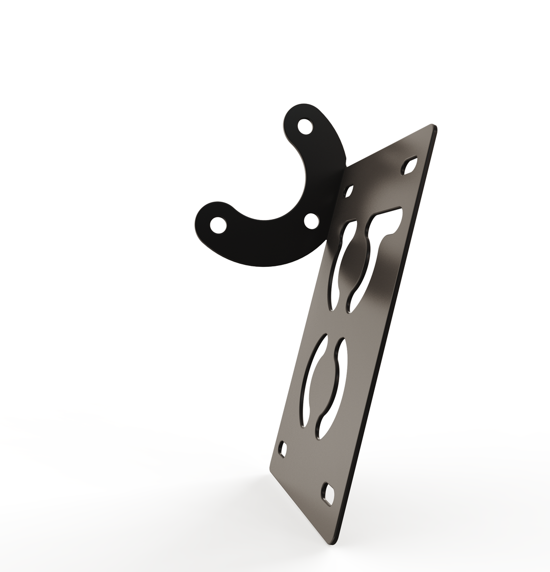 Custom Part Multi Fit Vertical License plate bracket