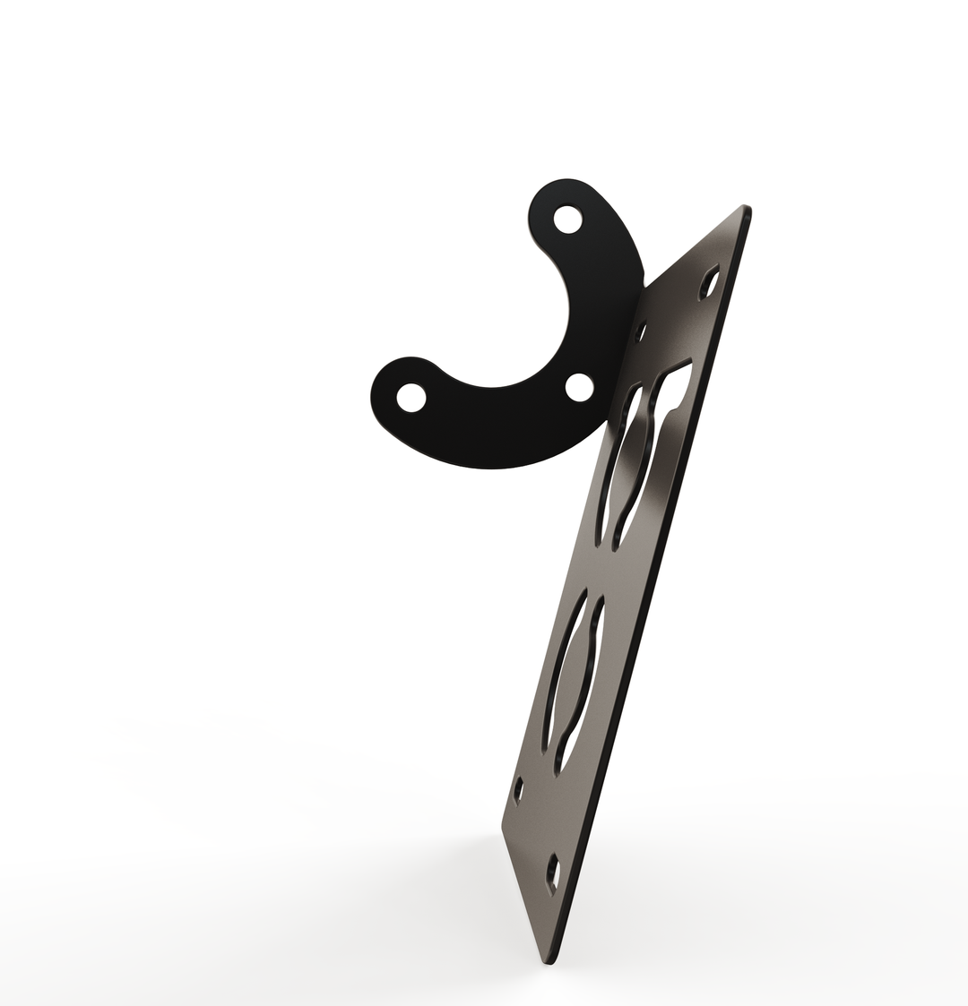 Custom Part Multi Fit Vertical License plate bracket