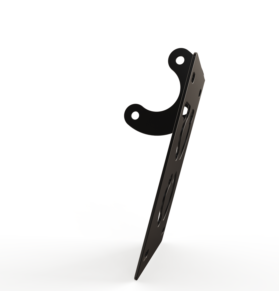 Custom Part Multi Fit Vertical License plate bracket