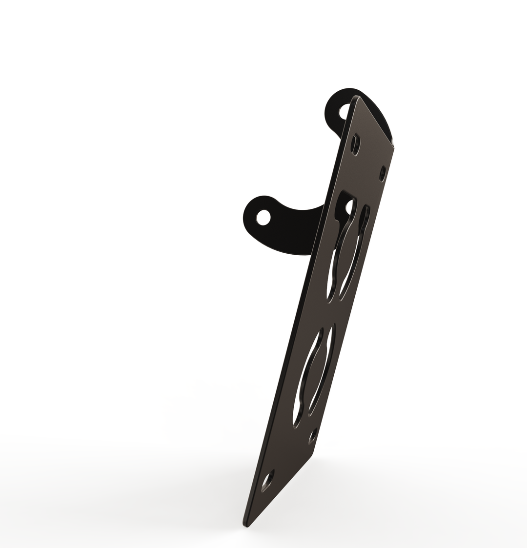 Custom Part Multi Fit Vertical License plate bracket