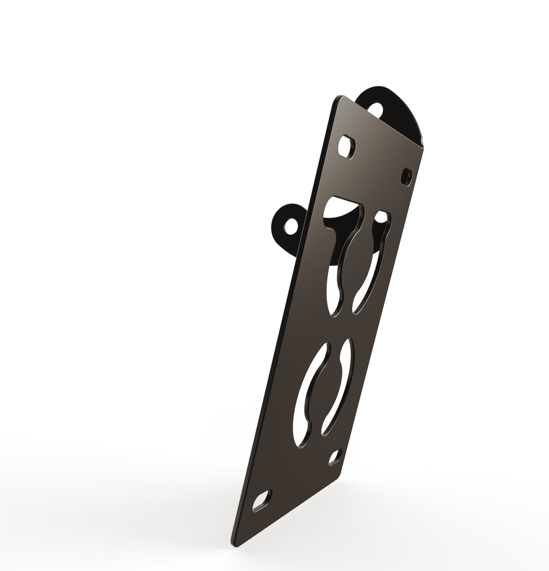 Custom Part Multi Fit Vertical License plate bracket