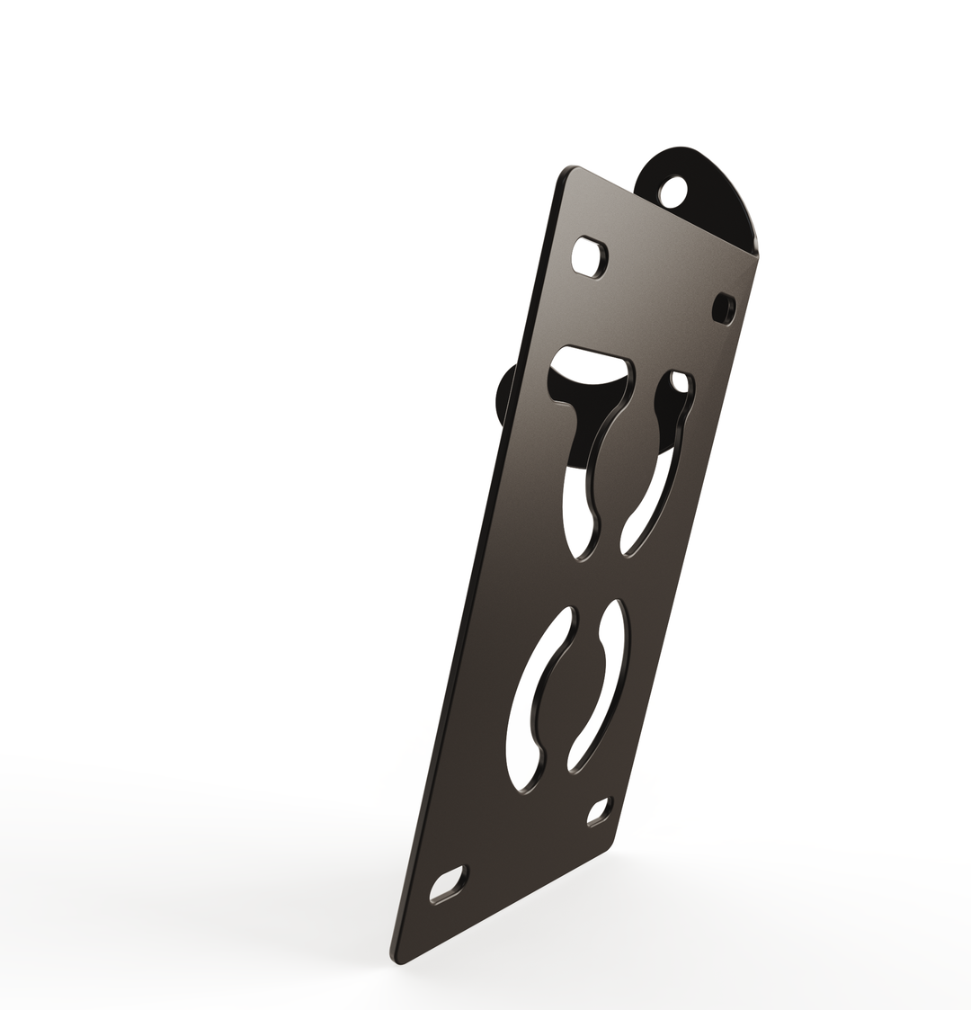 Custom Part Multi Fit Vertical License plate bracket