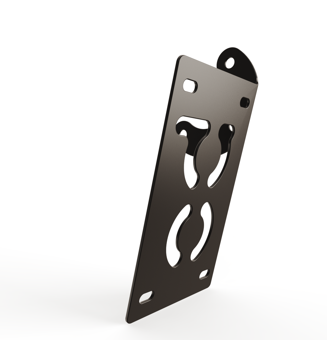 Custom Part Multi Fit Vertical License plate bracket