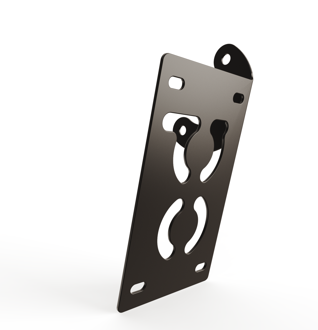Custom Part Multi Fit Vertical License plate bracket