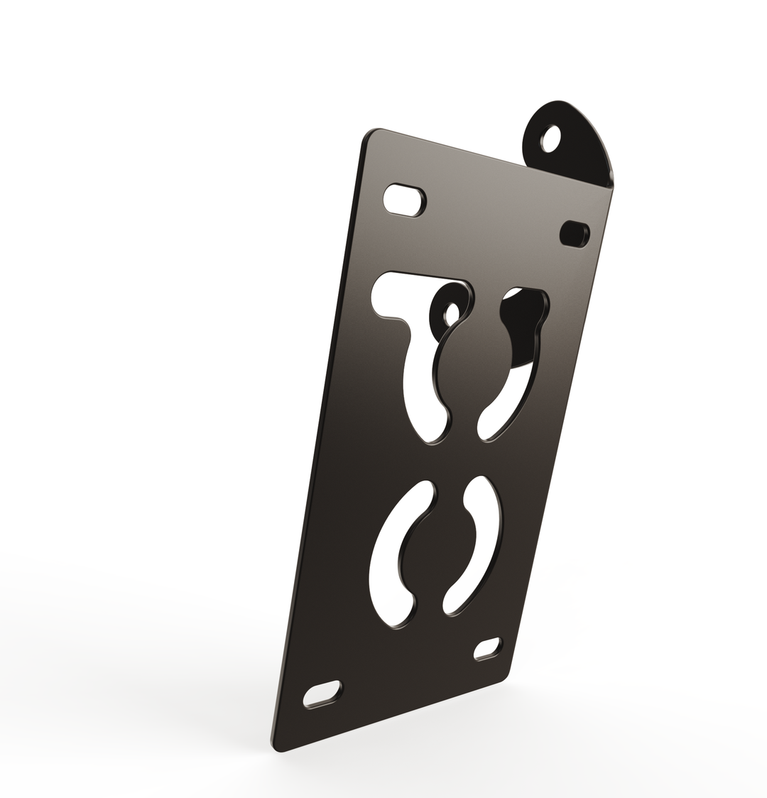 Custom Part Multi Fit Vertical License plate bracket