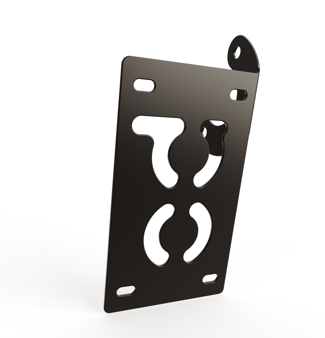 Custom Part Multi Fit Vertical License plate bracket
