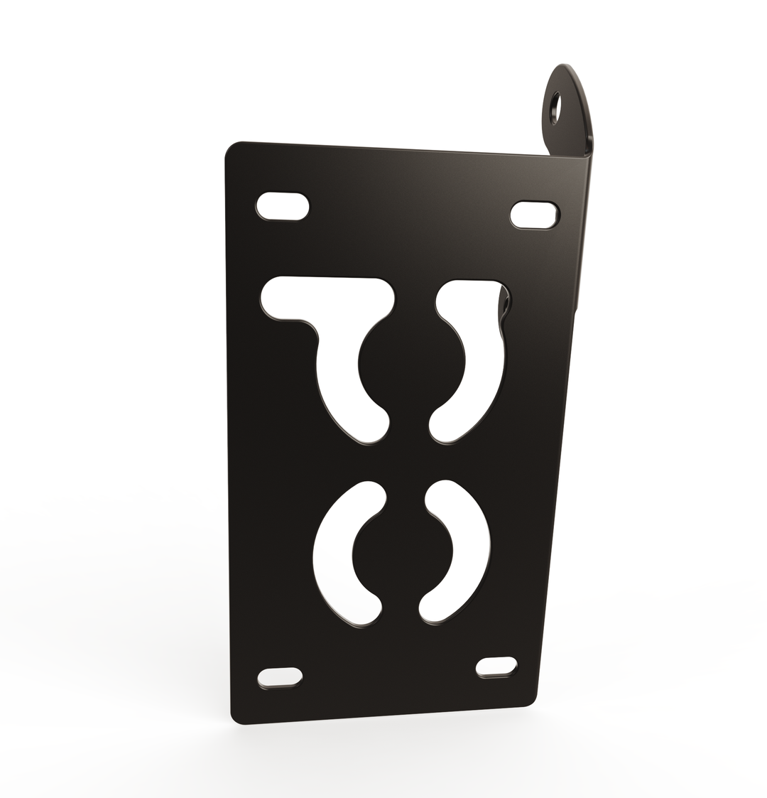 Custom Part Multi Fit Vertical License plate bracket