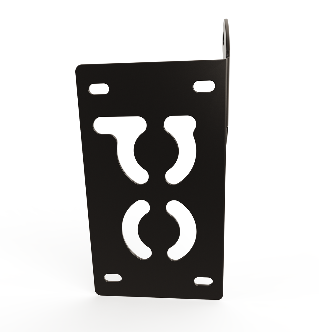 Custom Part Multi Fit Vertical License plate bracket