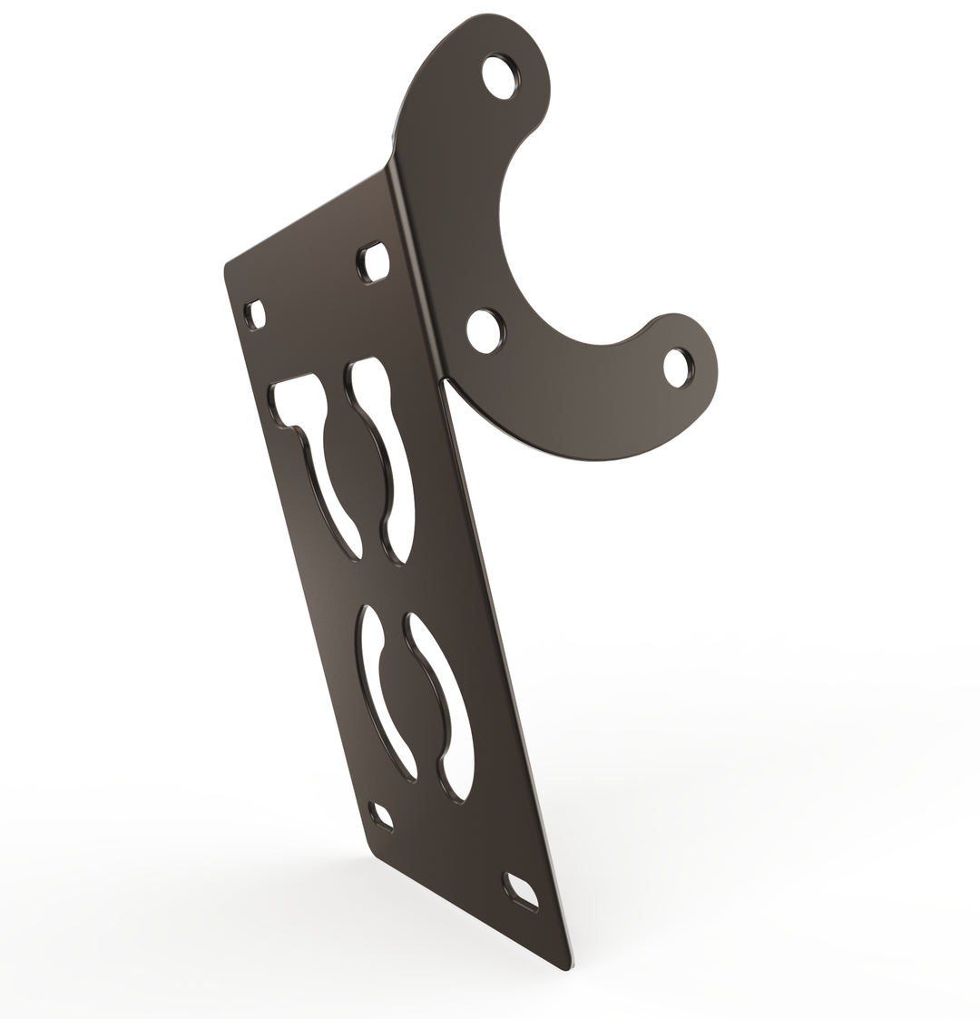 Custom Part Multi Fit Vertical License plate bracket