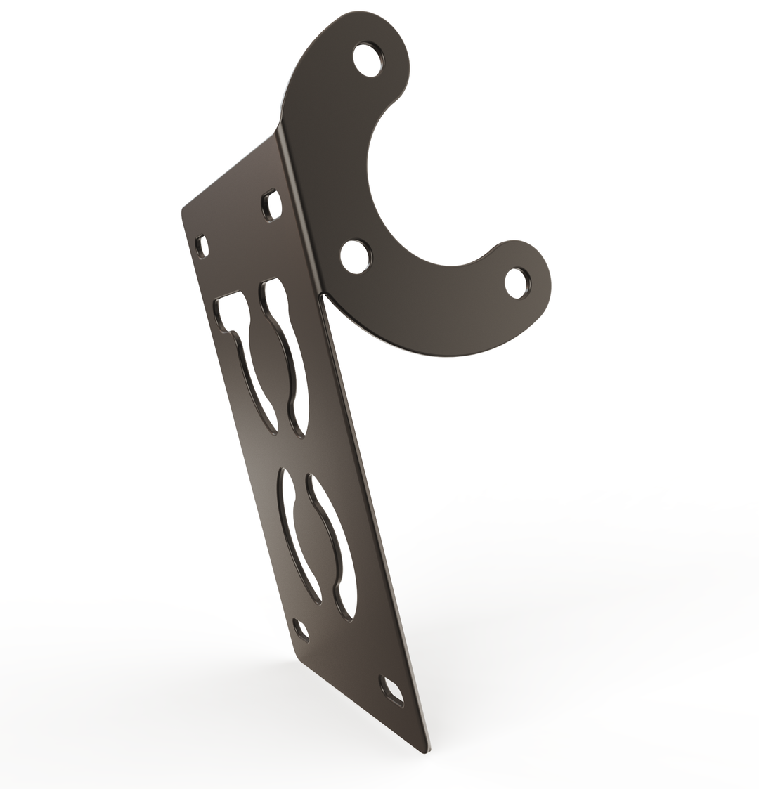 Custom Part Multi Fit Vertical License plate bracket