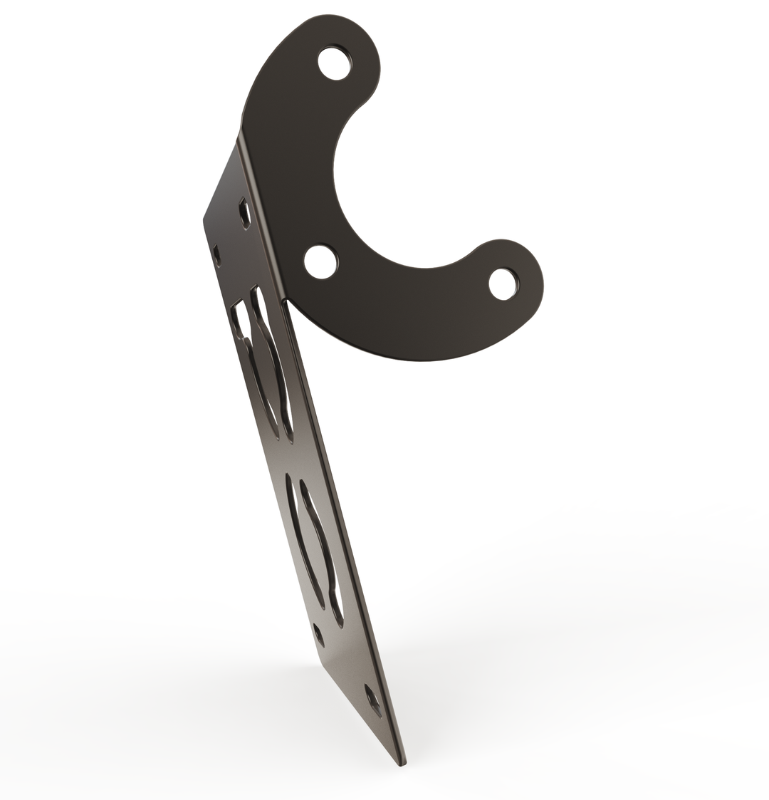 Custom Part Multi Fit Vertical License plate bracket