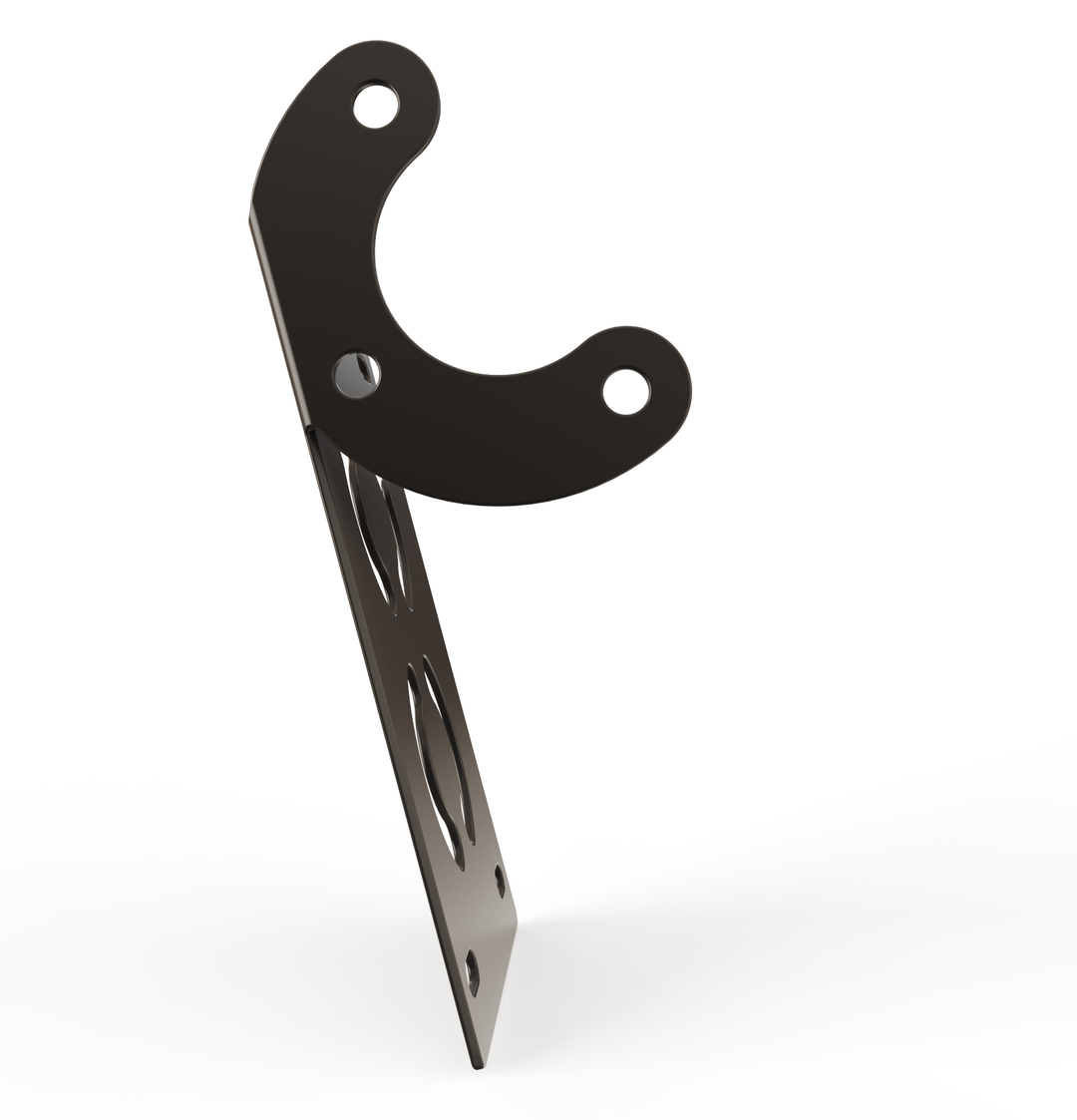 Custom Part Multi Fit Vertical License plate bracket