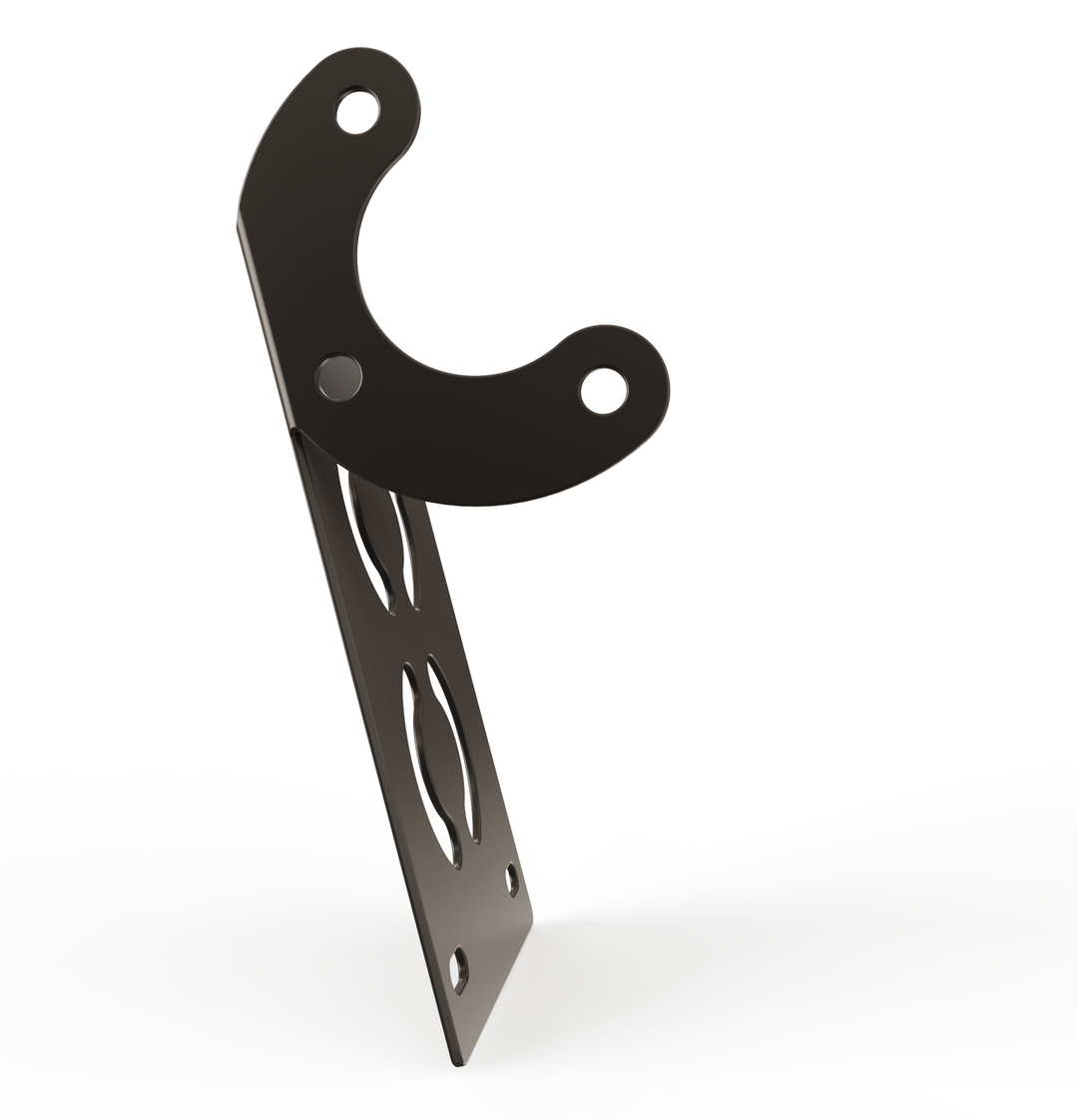 Custom Part Multi Fit Vertical License plate bracket