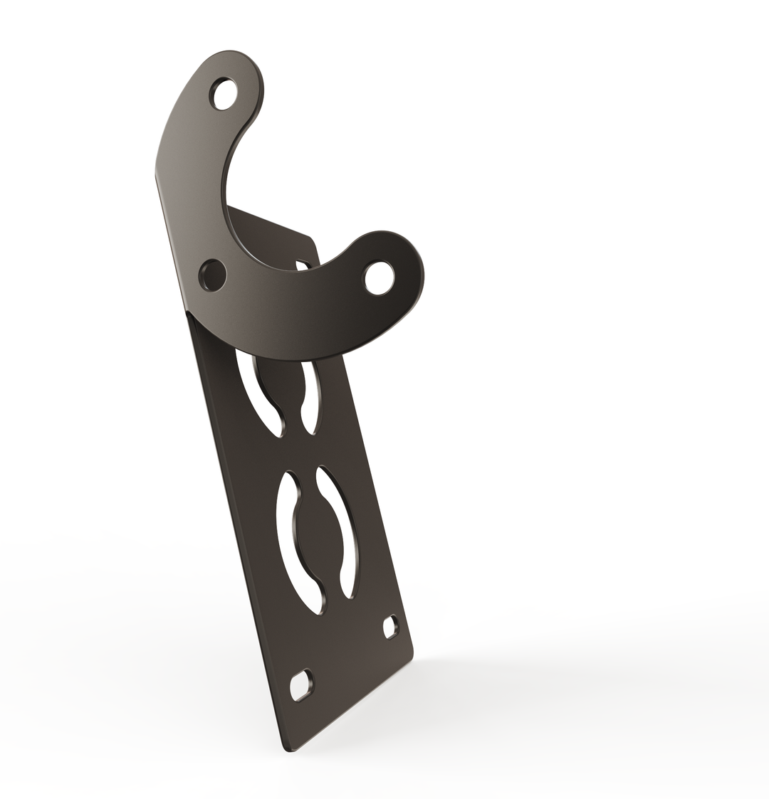 Custom Part Multi Fit Vertical License plate bracket